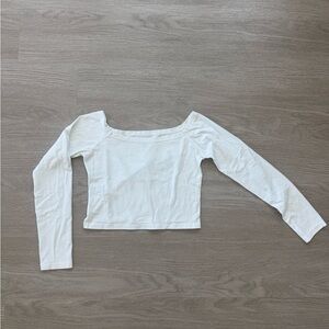 brandy melville wide neck long sleeve